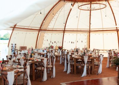 Serai Tent Wedding Setting For Chloe And Alex